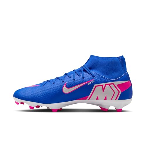 Nike Mercurial Superfly 10 Academy Firm Ground Cleats Blue
