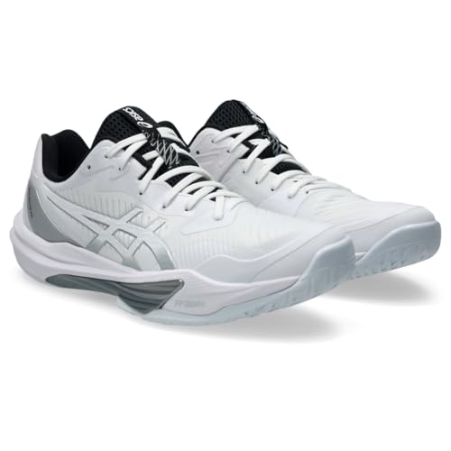 ASICS Men's Sky Elite FlyteFoam 3 Volleyball Shoes, 11, White/White
