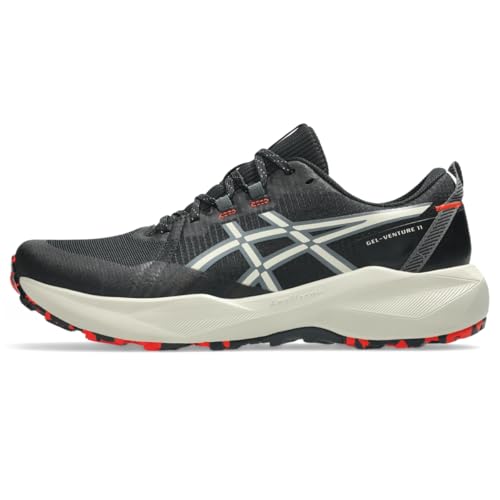 ASICS Men's Gel-Venture 11 Running Shoes, 9.5, Black/Light DUST