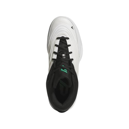 adidas Unisex Dame X Basketball Shoes Zero Metallic/Black/Court Green Men 11.5 Women 12.5 Medium