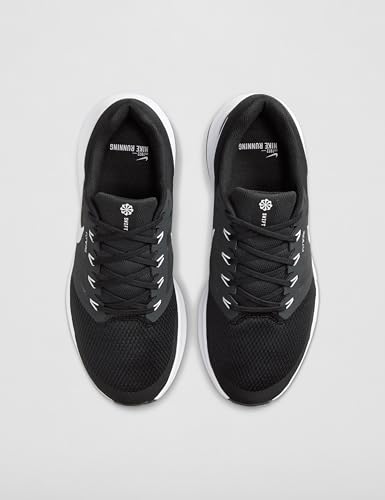 Nike Men's Run Swift 3 Road Running Shoes, Black/White-Dark Smoke Grey, 10.5 Extra Wide