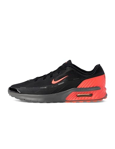 Nike Men's Air Max Bia Shoes, Black/Turf Orange-Iron Grey-Anthracite, 10.5
