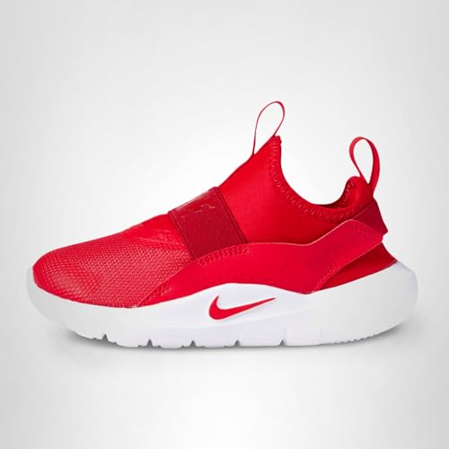 Nike Big Kid's Flex Runner 4 Running Shoe, University Red/University Red, 7Y