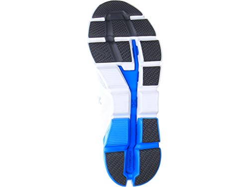 ON Men's Cloudflyer 2021 Running Shoes (White/Blue, 13)