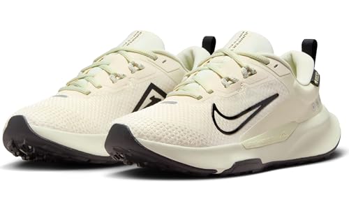 Nike Women's WMNS Juniper Trail 2 GtxLow, Pale Ivory Black Sea Glass, 11.5 US