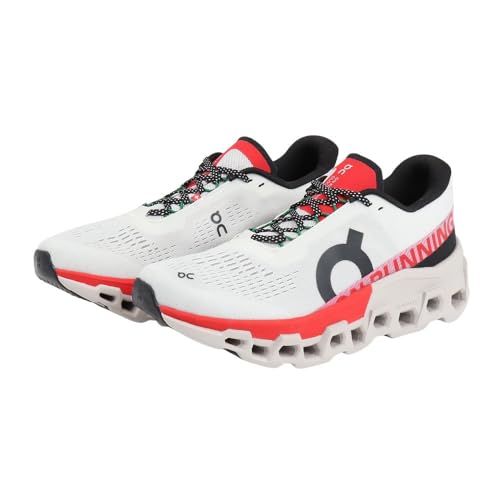 On Mens Cloudmonster 2 Ivory/Silver 11.5 Medium