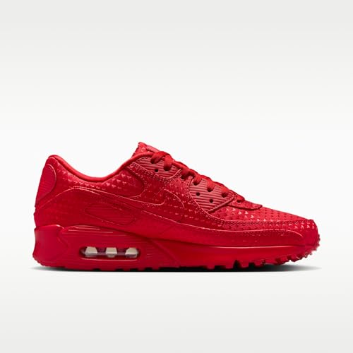 Nike Air Max 90 Premium Valentine’s Day Men's Shoes (University Red/Black/University Red) Size 11