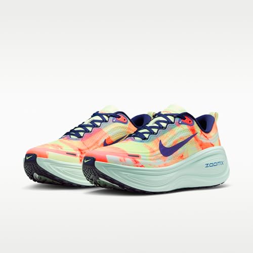 Nike Vomero Plus Men’s Road Running Shoes (Barely Volt/Hot Lava/Blue Void/Indigo Burst) Size 11.5