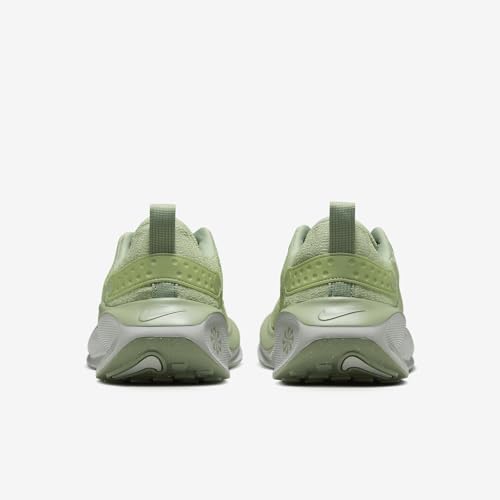 Nike InfinityRN 4 Men's Road Running Shoes (DR2665-300, Oil Green/Jade Horizon/Light Silver) Size 9