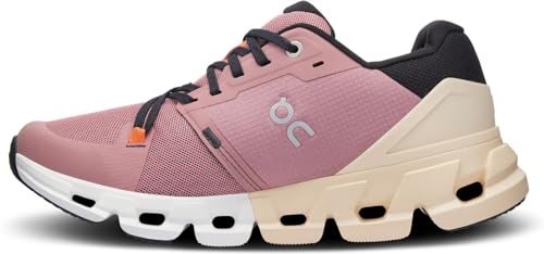 On Cloudflyer 4 Womens Shoes Size 9, Color: Dustrose/Sand