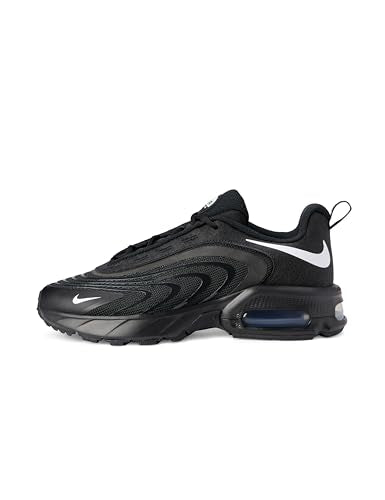 Nike Big Kid's Air Max Fire Shoes, Black/White, 7Y