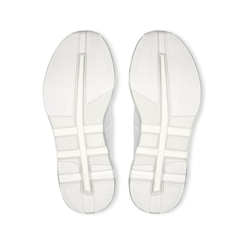 On Women's Cloudzone Sneakers, White | White, 8.5 Medium US