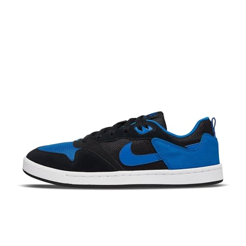 Nike Men's Sb Alleyoop Skate Shoe, Black/Royal Blue-black, 10