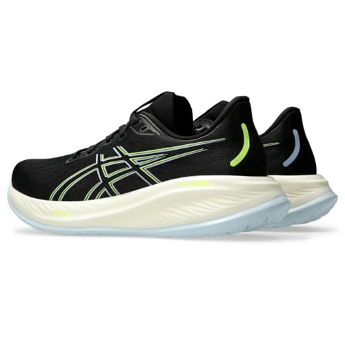 ASICS Men's Gel-Cumulus 26 Running Shoes, 11, Black/Safety Yellow