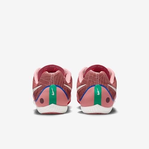 Nike Rival Multi Track & Field Multi-Event Spikes (HQ2062-600, Red Stardust/Malachite/University Red/Pale Ivory) Size 8.5