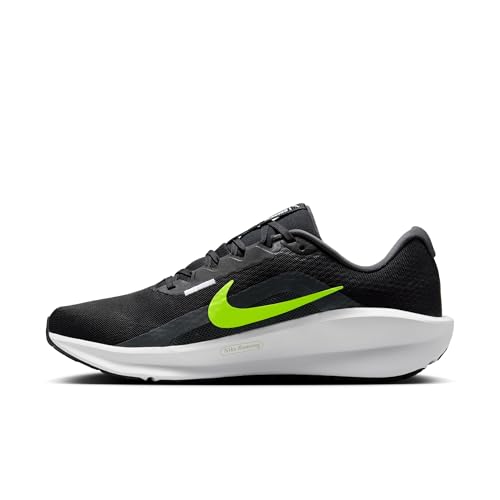 Nike Downshifter 13 Men's Road Running Shoes (FD6454-007, Black/Anthracite/White/Volt) Size 8