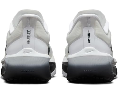 Nike Zoom Fly 6 Men's Road Racing Shoes (White/Smoke Grey/Metallic Silver/Black) Size 9