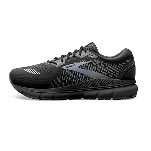 Brooks Men's Addiction GTS 15 Supportive Running Shoe - Black/Black/Ebony - 10.5 X-Wide
