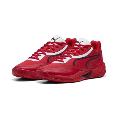 Puma Men's All-Pro Nitro Basketball Shoes, for All Time Red-Black-White AH25, 13