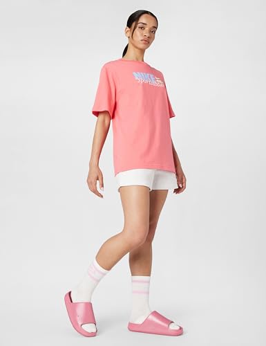Nike Women's Calm 2.0 Slides, Peony/Peony, 9