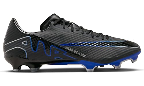 Nike Phantom Gx Academy Df Fg/Mg, Men's Sneaker, Black Chrome Hyper Royal, 10.5 US