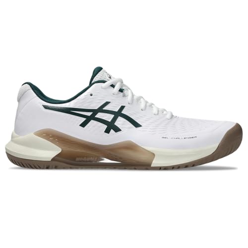 Asics Gel-Challenger 14 Mens Sneaker, White/Saxon Green, 11.5 US