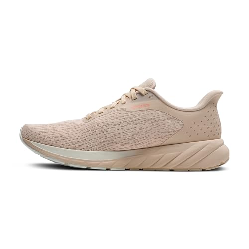 Brooks Women’s Anthem 7 Neutral Running Shoe - Almond/Grey/Desert Flower - 9.5 Medium