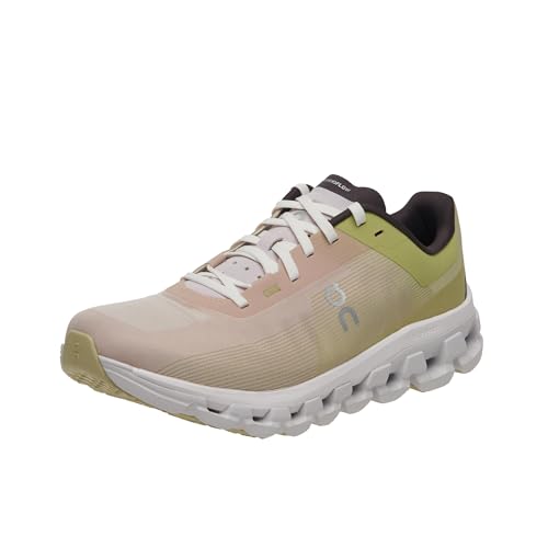 On Women's Cloudflow 4 Running Shoes Sneakers (Zest - Frost, US Footwear Size System, Adult, Women, Numeric, Medium, 9)