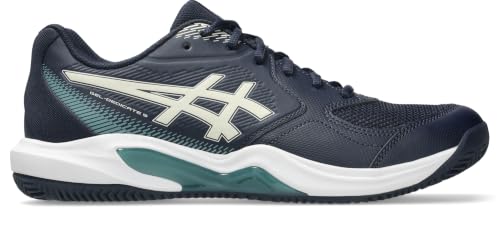 ASICS Men's Gel-Dedicate 9 ClayTennis Shoes, Midnight Oatmeal, 44 EU