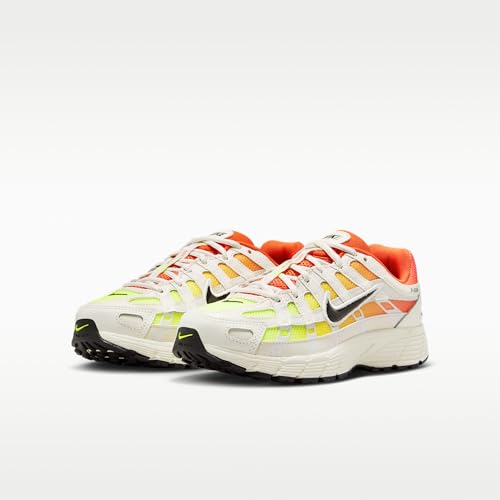 Nike P-6000 Junior Shoes (Sail/Cosmic Clay/Bolt Ice/Black) Size 7