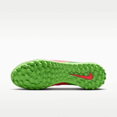 Nike Phantom 6 Low Academy Turf Soccer Shoes (Hot Punch/Green Strike/Black) Size 8.5