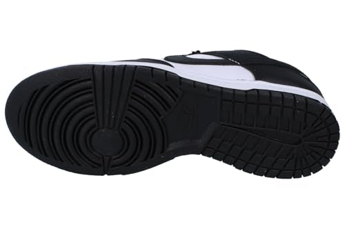 Nike Dunk Low Retro Mens Trainers DD1391 Sneakers Shoes (UK 9.5 US 10.5 EU 44.5, White Black White 100)