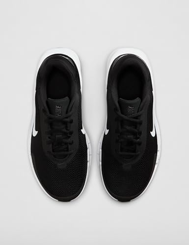 Nike Women's Flex Train EasyOn Training/Workout Shoes, Black/White-Anthracite, 8