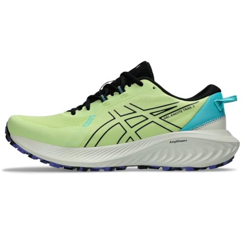 ASICS Men's Gel-Excite Trail 2 Running Shoes, 12, Lime Green/Black