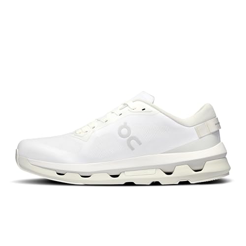 On Women's Cloudzone Sneakers, White | White, 8.5 Medium US