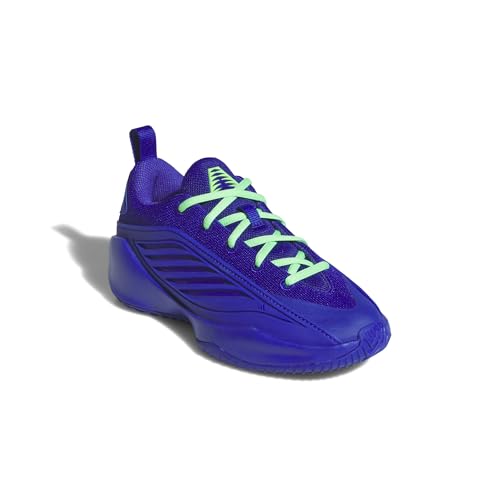 adidas Unisex-Kids Believe that 1 Basketball, LucidBlueCourtGreenLucidBlue, 5.5