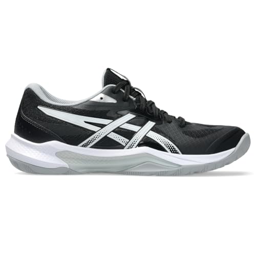 ASICS Women's Gel-Tactic 13 Volleyball Shoes, 8, Black/White