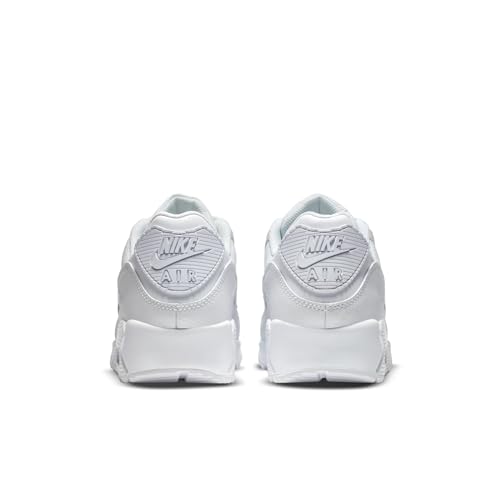 Nike Air Max 90, Men's Running Shoes, White, 8.5 US