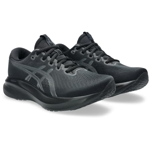 ASICS Women's Gel-Excite 11 Running Shoes, 8, Black/Carrier Grey