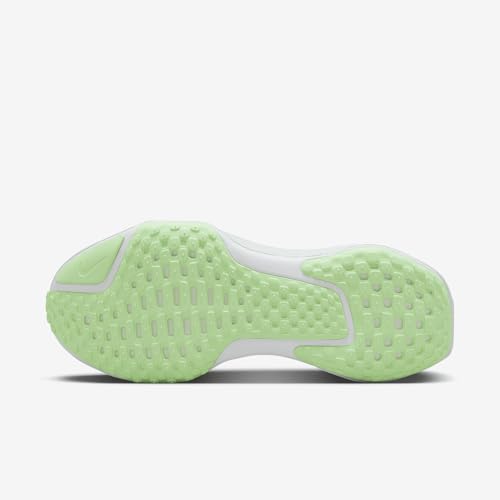 Nike Invincible 3 Women's Road Running Shoes (DR2660-104, White/Barely Green/Green Glow/Vapor Green) Size 5