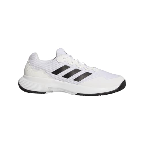 Adidas Adult GameCourt 2 Tennis White/Core Black/White 10.5