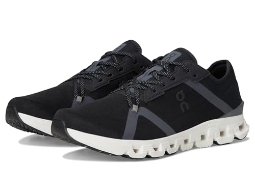 On Men's Cloud X 4 AD, Black/Asphalt, 13 Medium