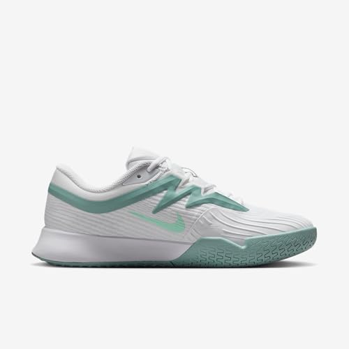 Nike Vapor Pro 3 Women's Hard Court Tennis Shoes (White/Cannon/Mint Foam) Size 10