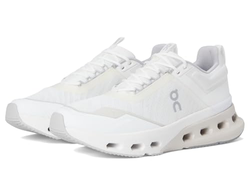 On Womens, Cloudnova X White/Glacier 9 Medium