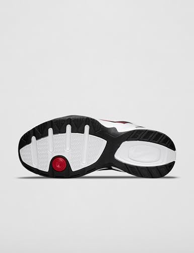 Nike Air Monarch IV Training Shoe (4E) - White/Black/Varsity Red, Size 8.5 US