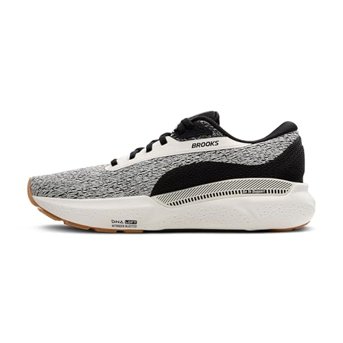 Brooks Women’s Adrenaline GTS 24 Supportive Running Shoe - Coconut/Black/Biscuit - 6.5 Medium