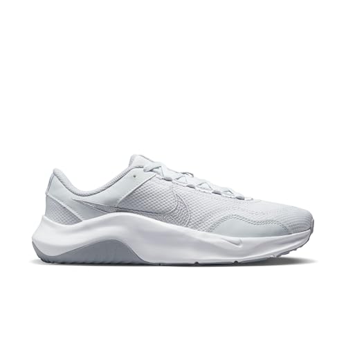 Nike Womens Legend Essential 3 NN Running Trainers DM1119 Sneakers Shoes (UK 5 US 7.5 EU 38.5, Pure Platinum Metallic Silver 004)