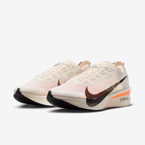 Nike Vaporfly 4 Proto Women's Road Racing Shoes (HF6411-100, Sail/Total Orange/White/Black) Size 8.5
