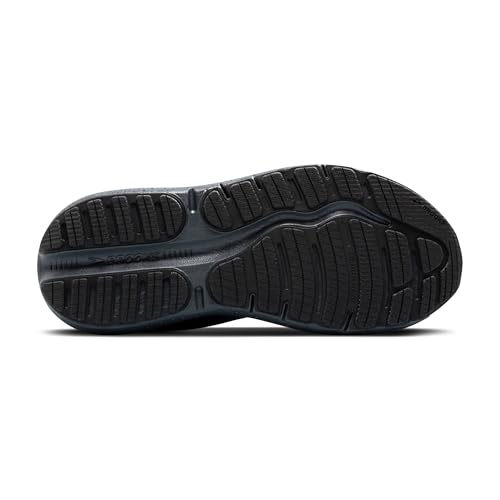 Brooks Men’s Ghost Max 2 Neutral Running & Walking Shoe - Ebony/Cockatoo/Blue Sapphire - 11.5 Medium