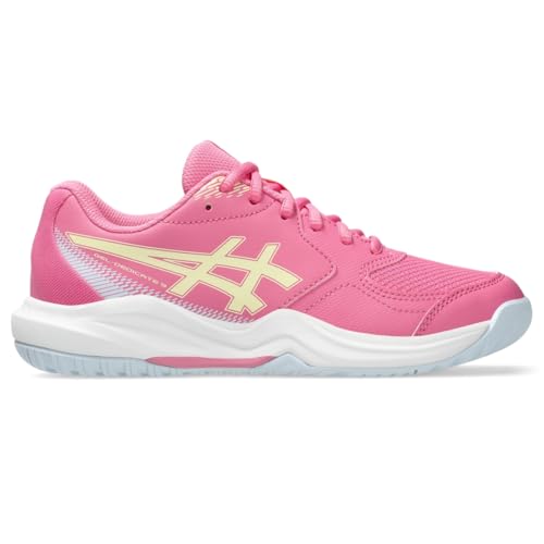 ASICS Kid's Gel-Dedicate 9 GS Tennis Shoes, 2, Dragon Fruit/Soft Yellow